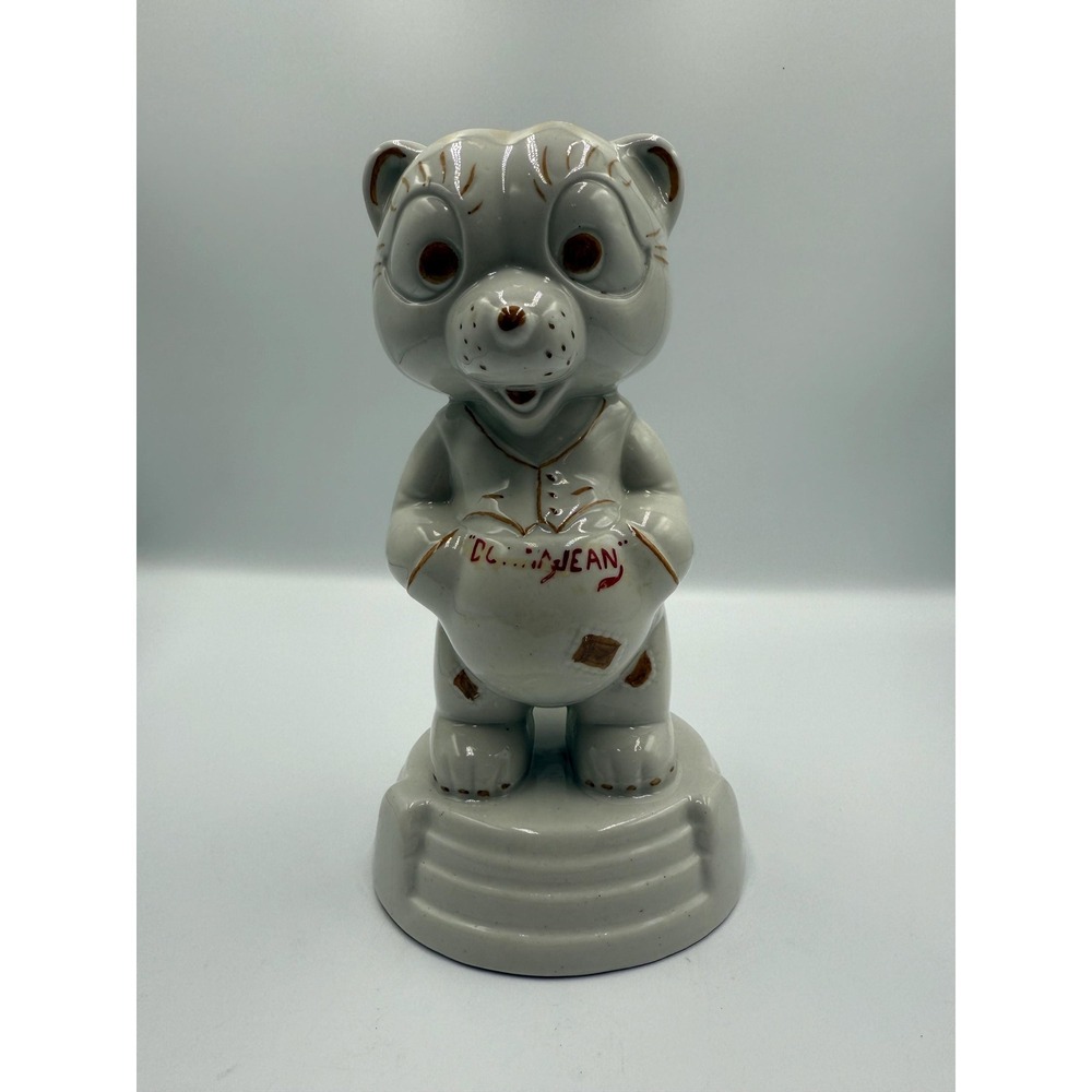 Vintage Ceramic Coin Bank Japan‎ Joe Personalized Nursery Bank